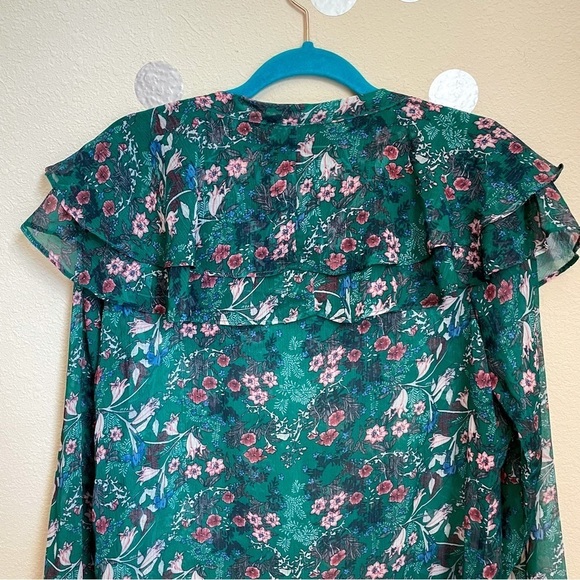 Promesa Prairie Floral Long Sleeve Blouse - Picture 5 of 5